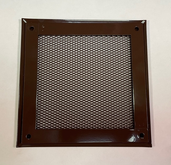 Решетка стальная на магнитах РП-200 сетка, Коричневый RAL 8017